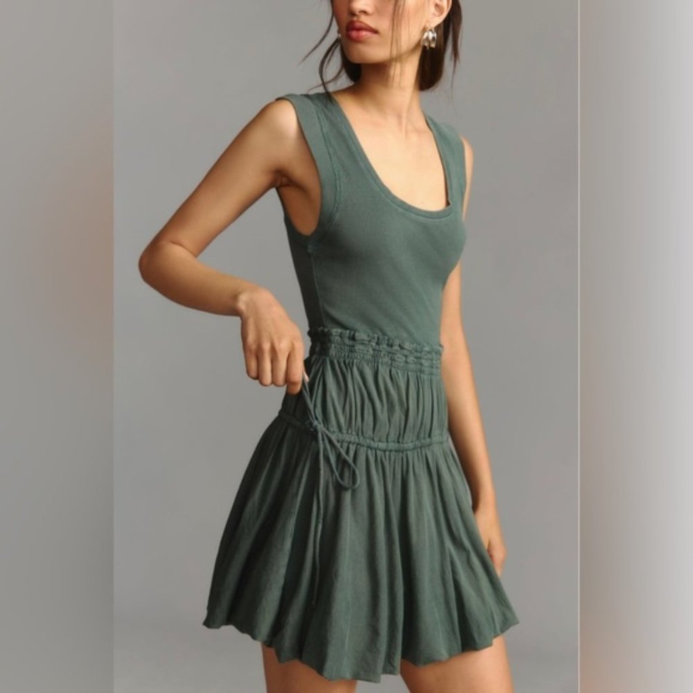 Anthropologie Daily Practice Mini Bubble Dress Size Small